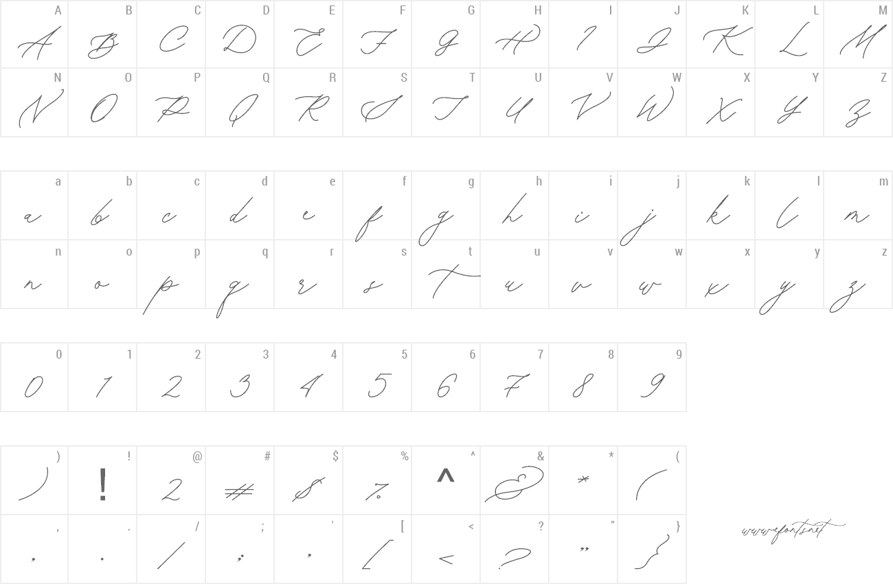 Font New Sanctorum preview